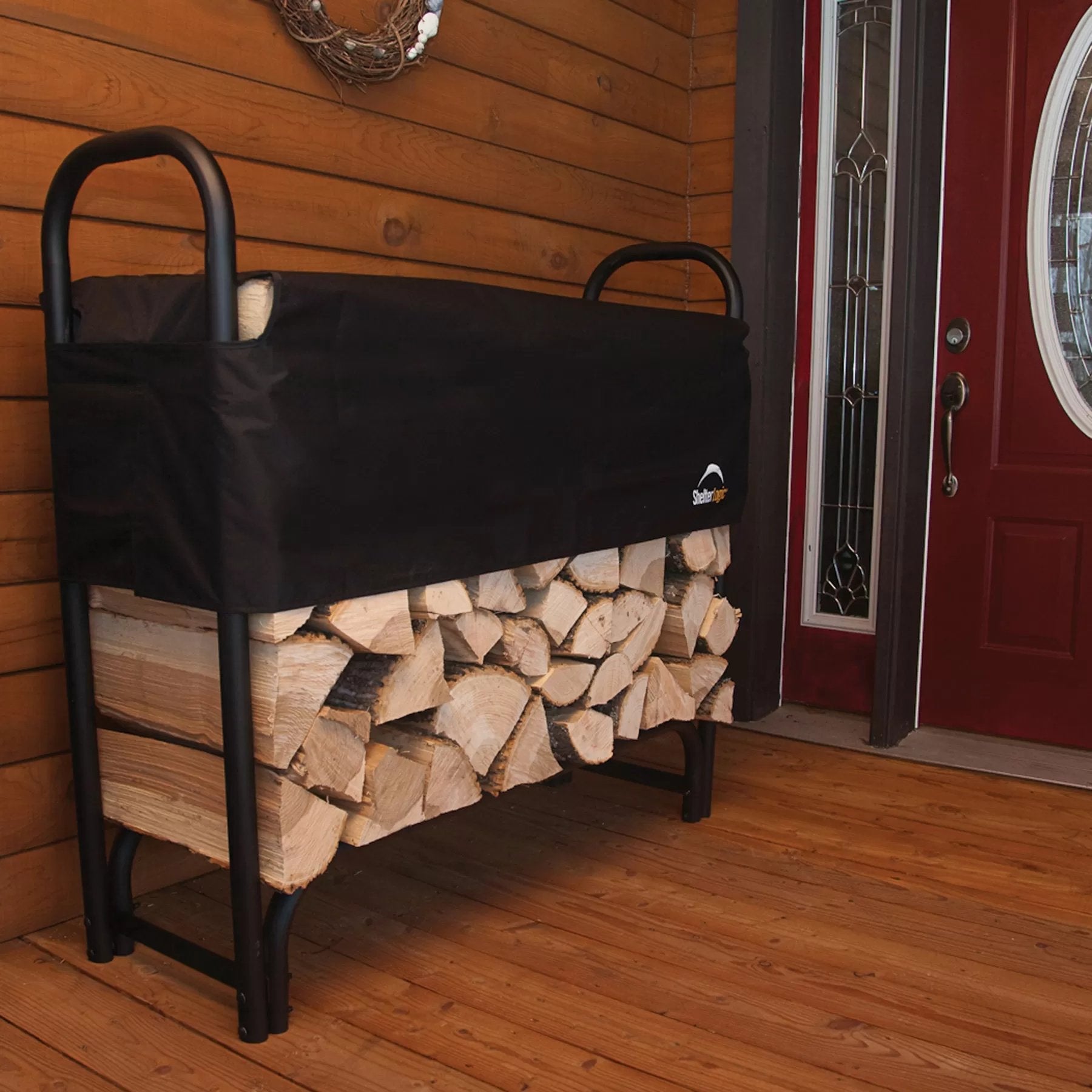 ShelterLogic® Heavy - Duty Firewood Rack - QC Supply - 