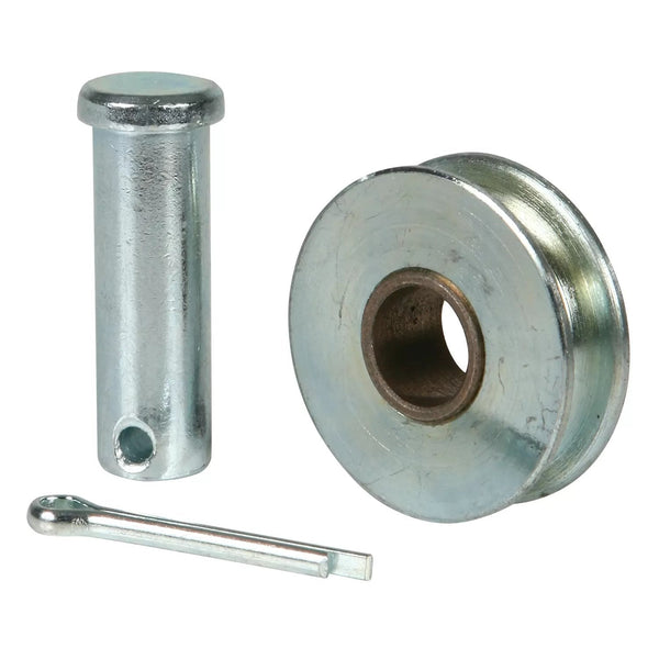 Small Cable Pulley With Pin & Keeper – QC Supply