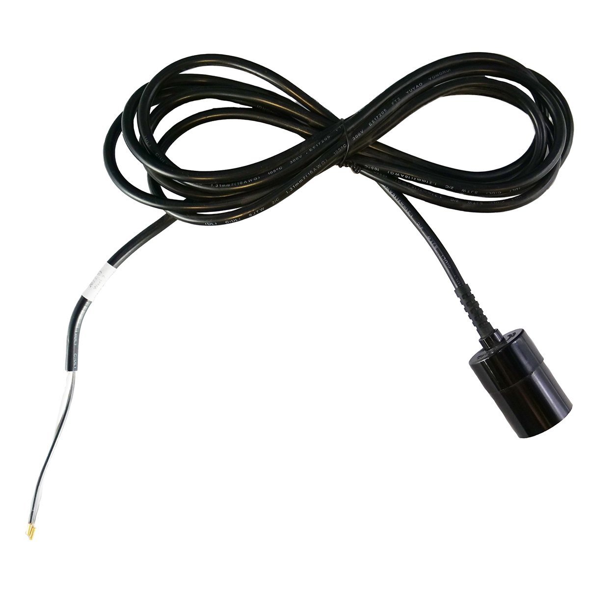 Socket Assembly - Hard Wired with 12' Cord - QC Supply - 