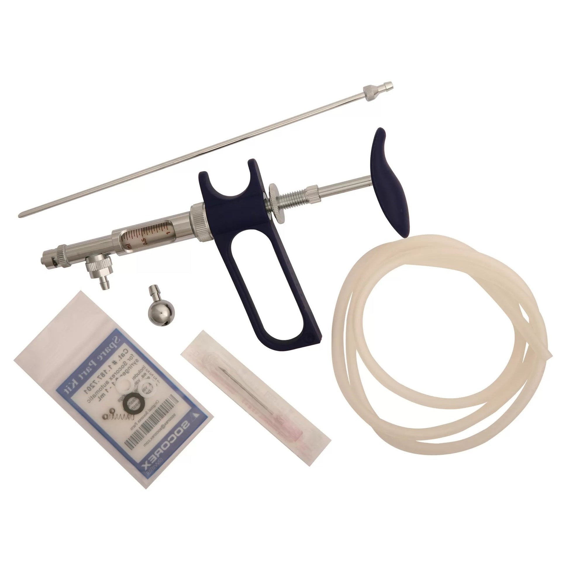 Socorex® Syringe with Feed Tube Kit - QC Supply - 
