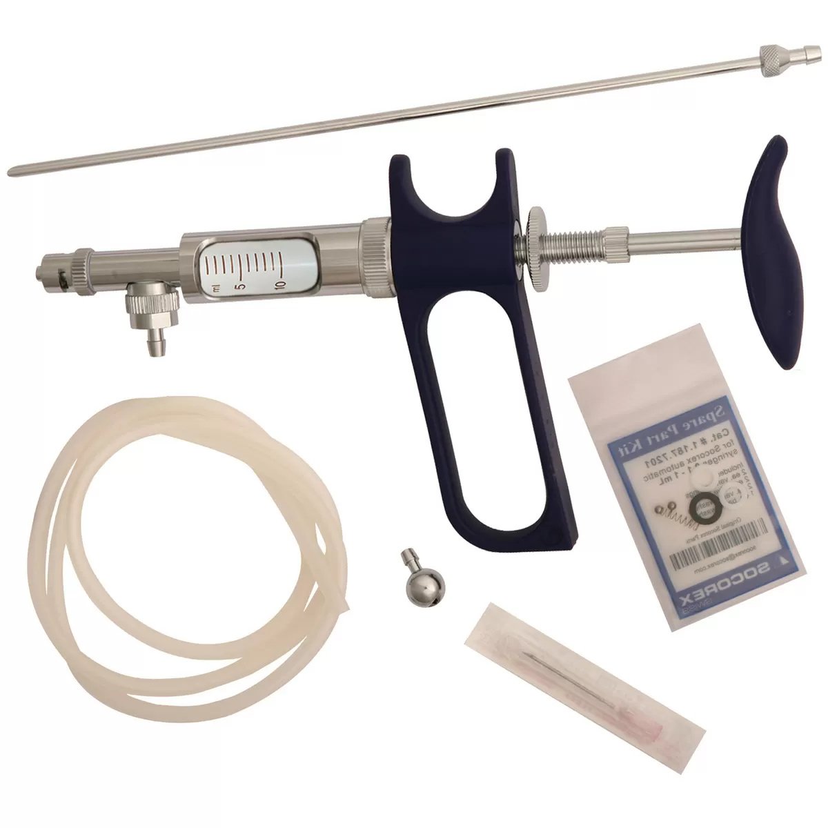 Socorex® Syringe with Feed Tube Kit - QC Supply - 