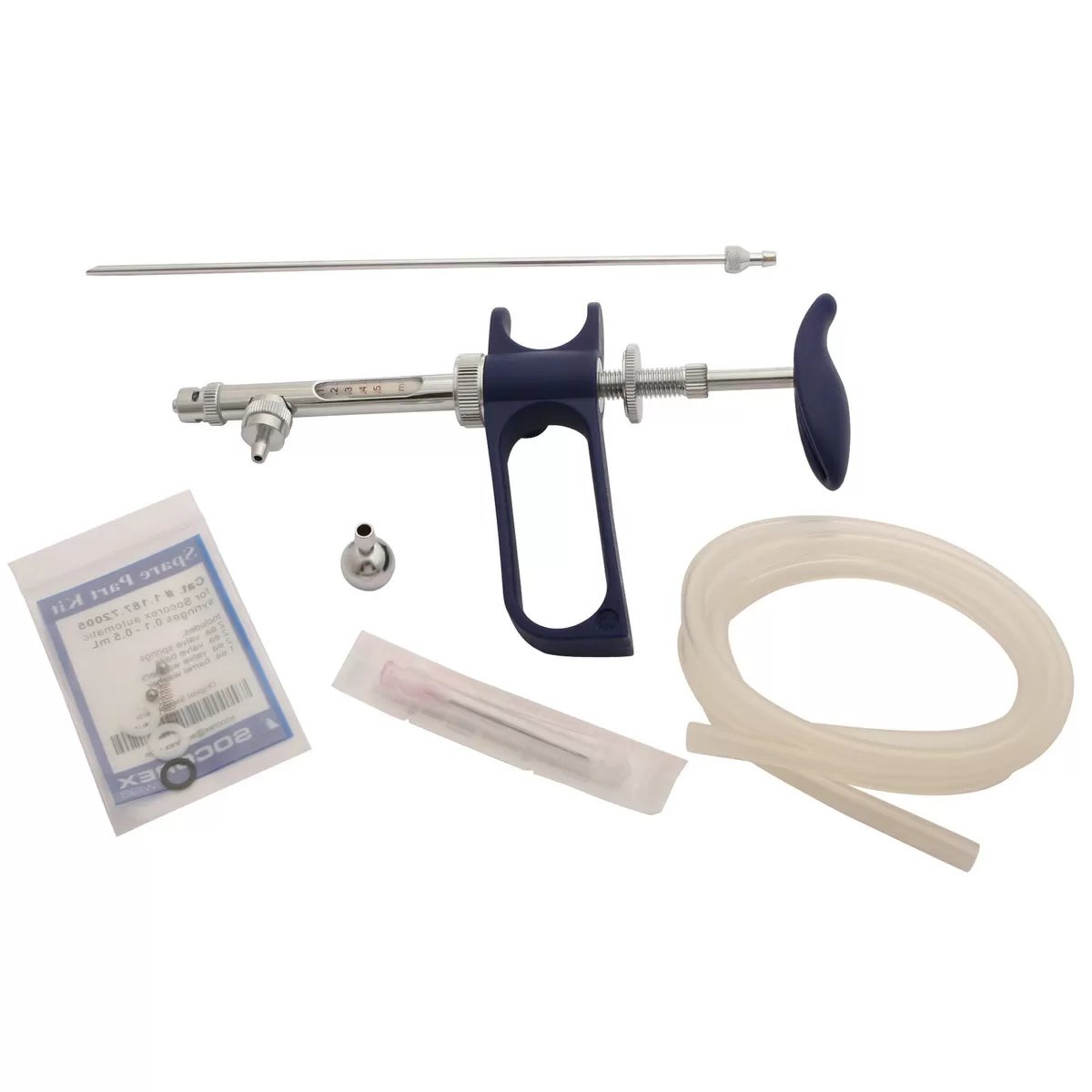 Socorex® Syringe with Feed Tube Kit - QC Supply - 