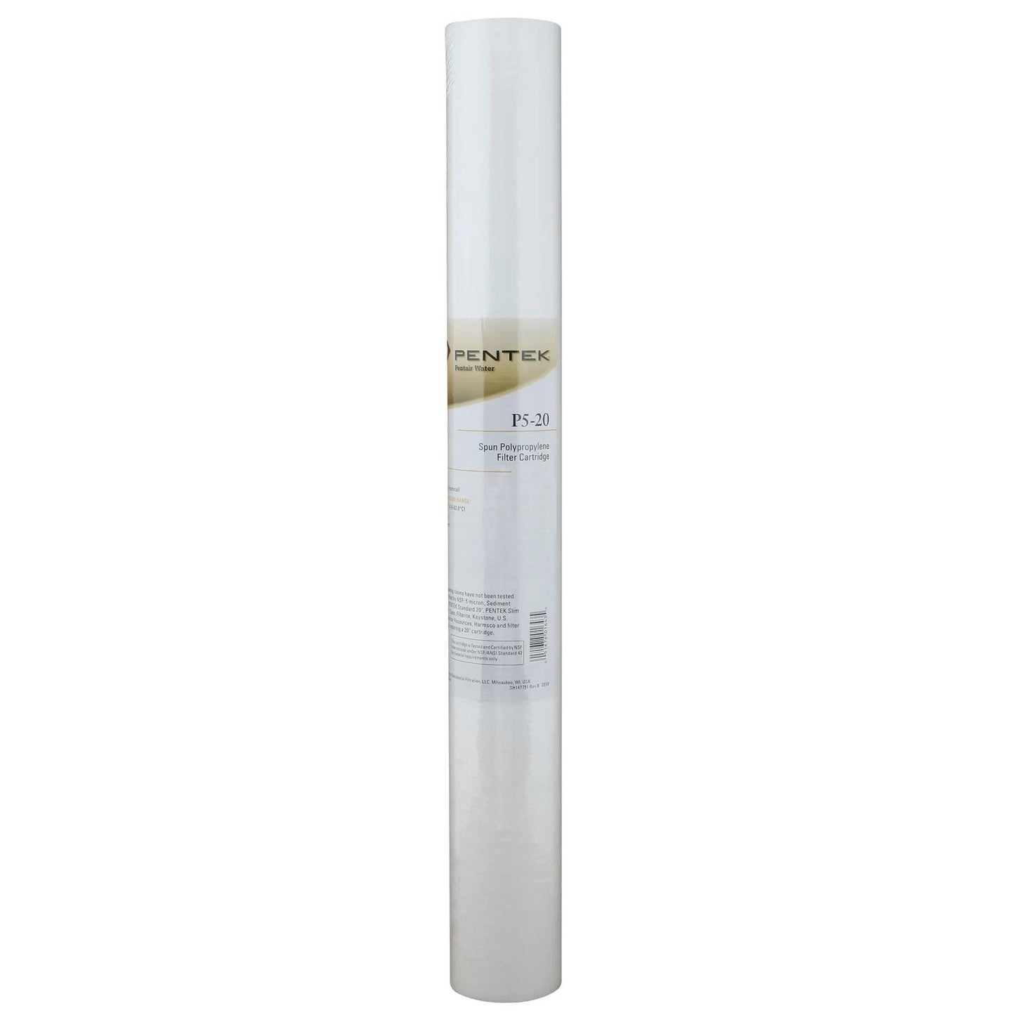 Spun Polypropylene Filter (5 Micron) for Standard 20" Housing - QC Supply - 