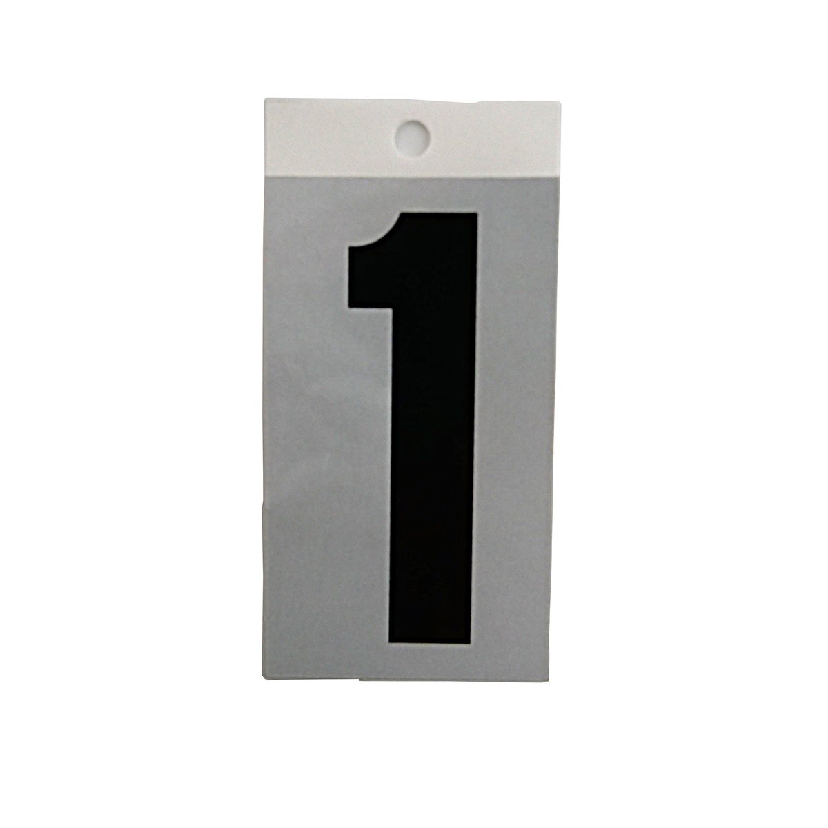 Square Cut Self Adhesive 3" Number - #1 - QC Supply - 