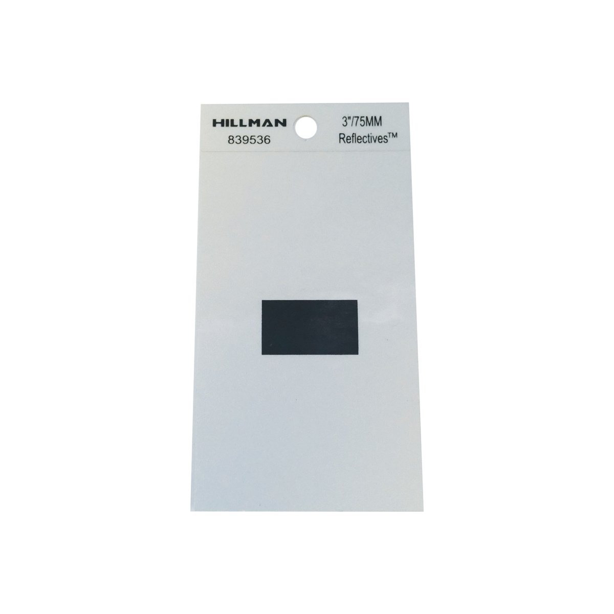 Square Cut Self Adhesive 3" Symbol - Hyphen - QC Supply - 
