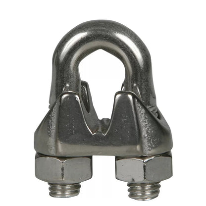 Stainless Steel Cable Clamp 1/4" - QC Supply - 
