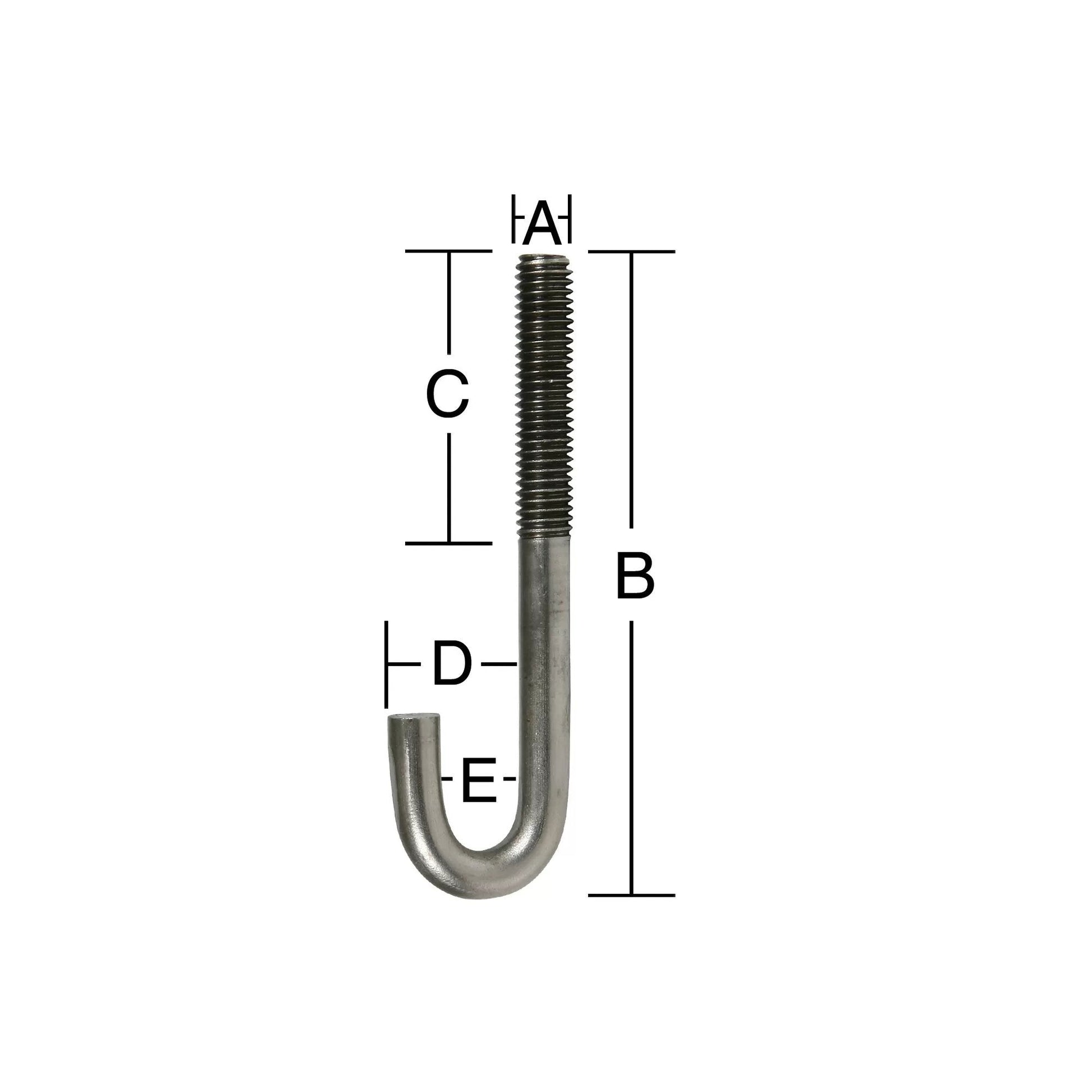 Stainless Steel JBolt Only - QC Supply - 