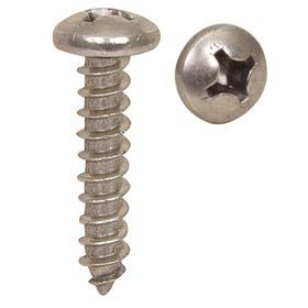Stainless Steel Phillips Pan Head Screw - #1/2 - QC Supply - 