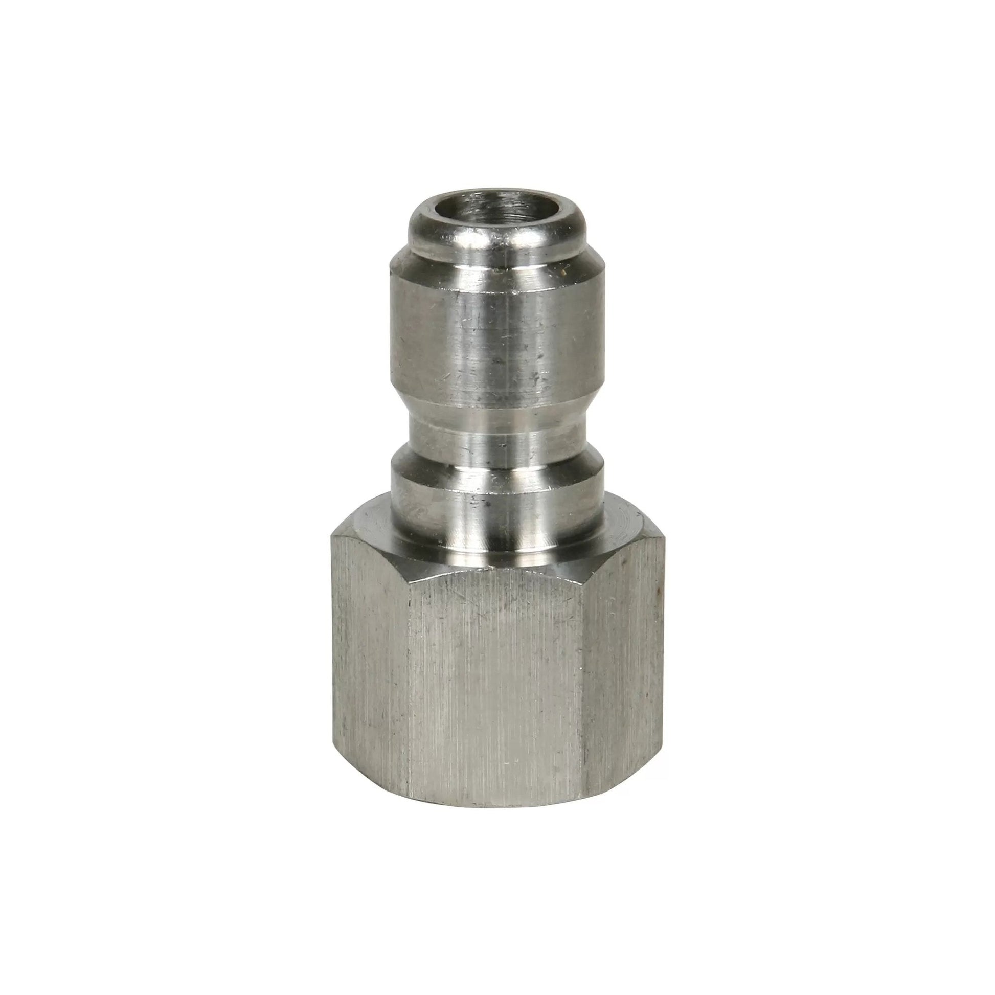Stainless Steel Plug Female Thread - QC Supply - 