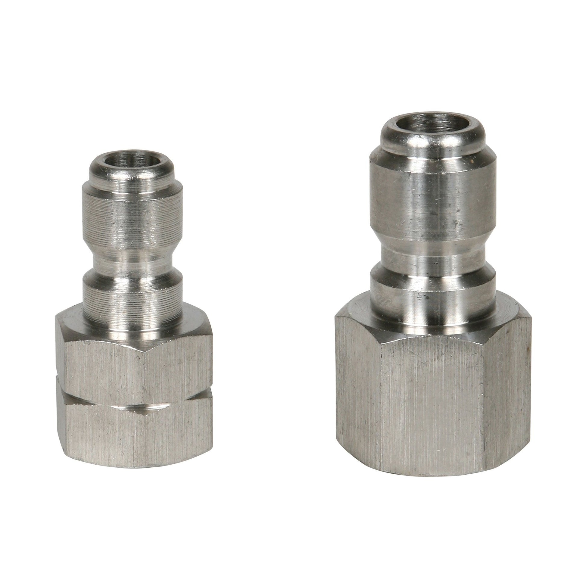 Stainless Steel Plug Female Thread - QC Supply - 