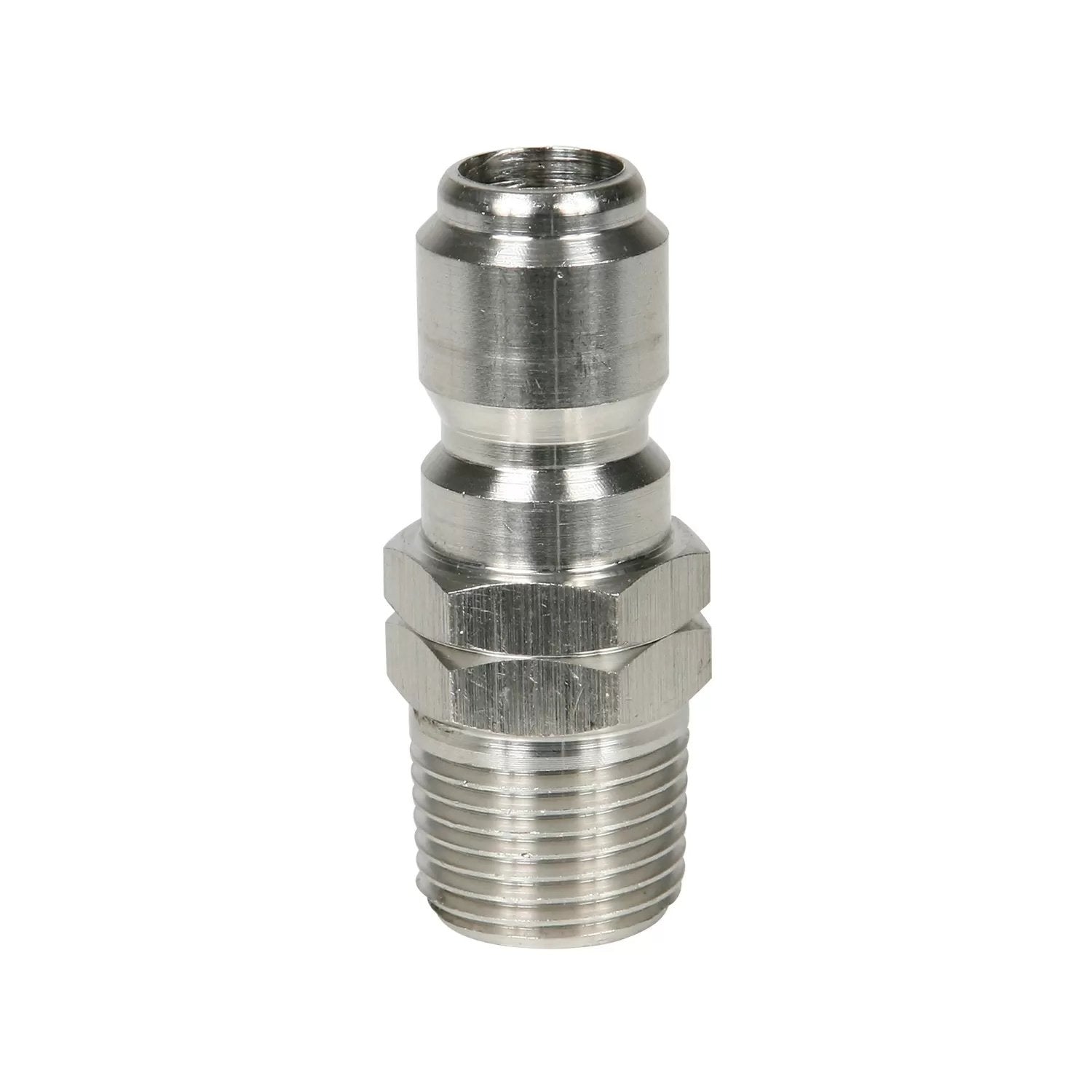 Stainless Steel Plug Male Thread - QC Supply - 