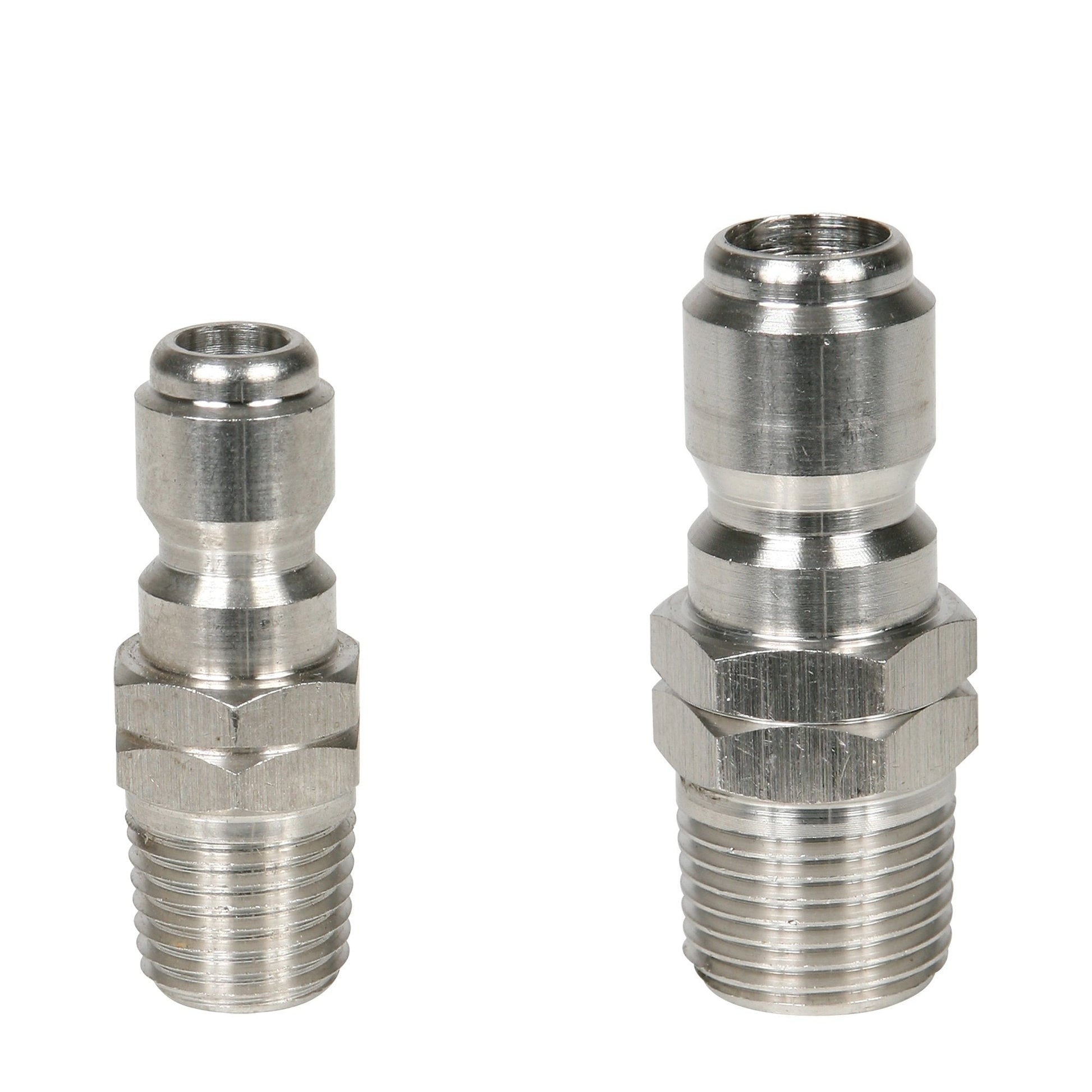 Stainless Steel Plug Male Thread - QC Supply - 