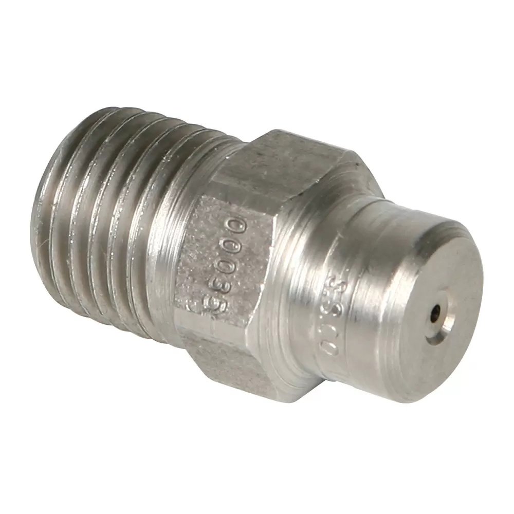 Stainless Steel Power Wash Spray Nozzles - 3.5 x 0 Degree - QC Supply - 