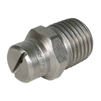 Stainless Steel Power Wash Spray Nozzles - 5.5 x 15 Degree - QC Supply - 