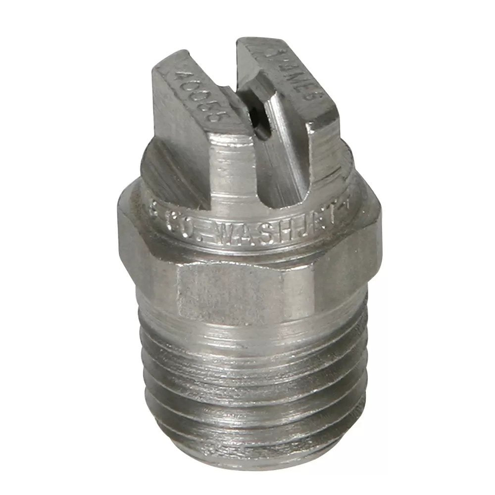 Stainless Steel Power Wash Spray Nozzles - 5.5 x 40 Degree - QC Supply - 