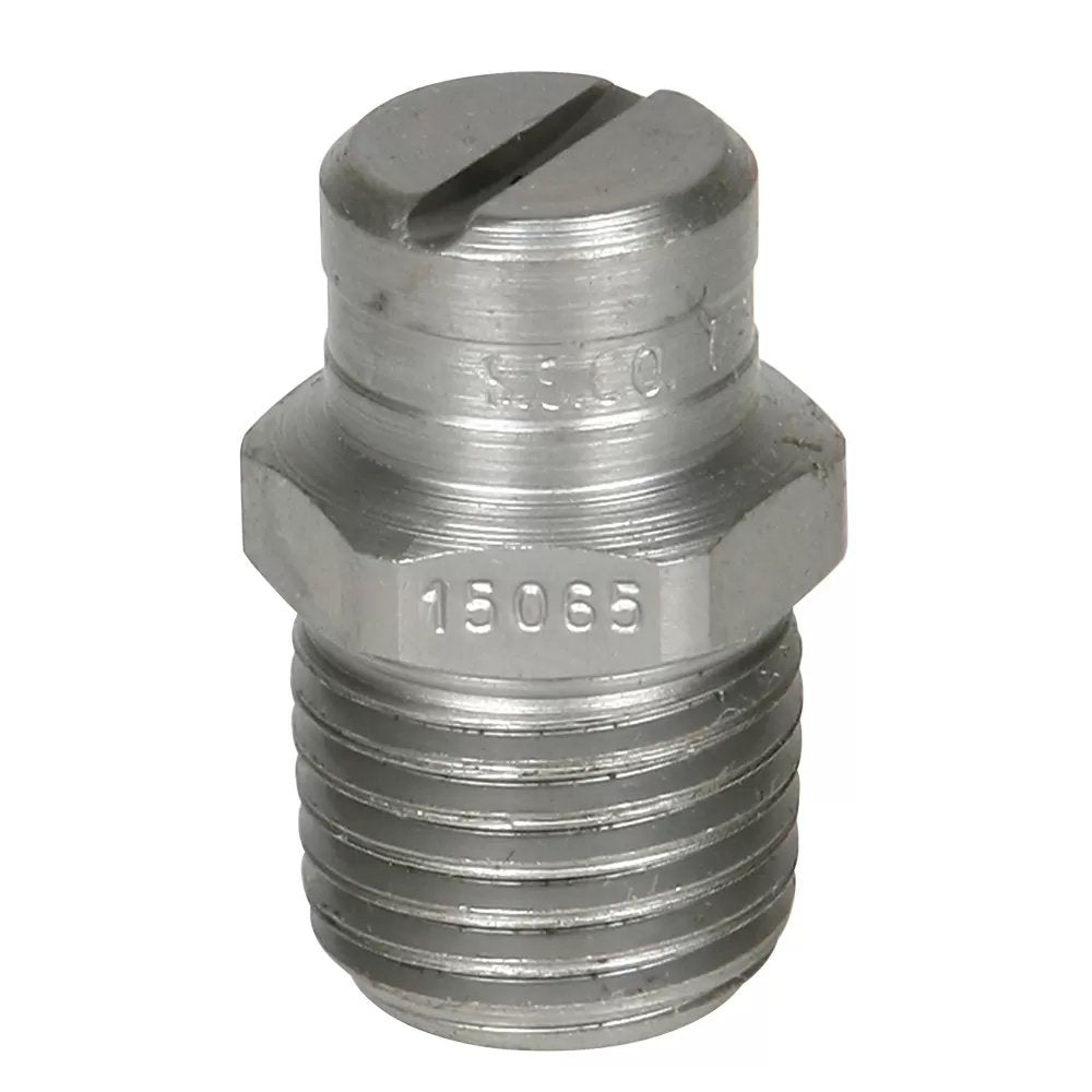Stainless Steel Power Wash Spray Nozzles - 6.5 x 15 Degree - QC Supply - 