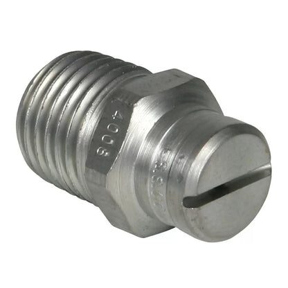 Stainless Steel Power Wash Spray Nozzles - 8 x 40 Degree - QC Supply - 