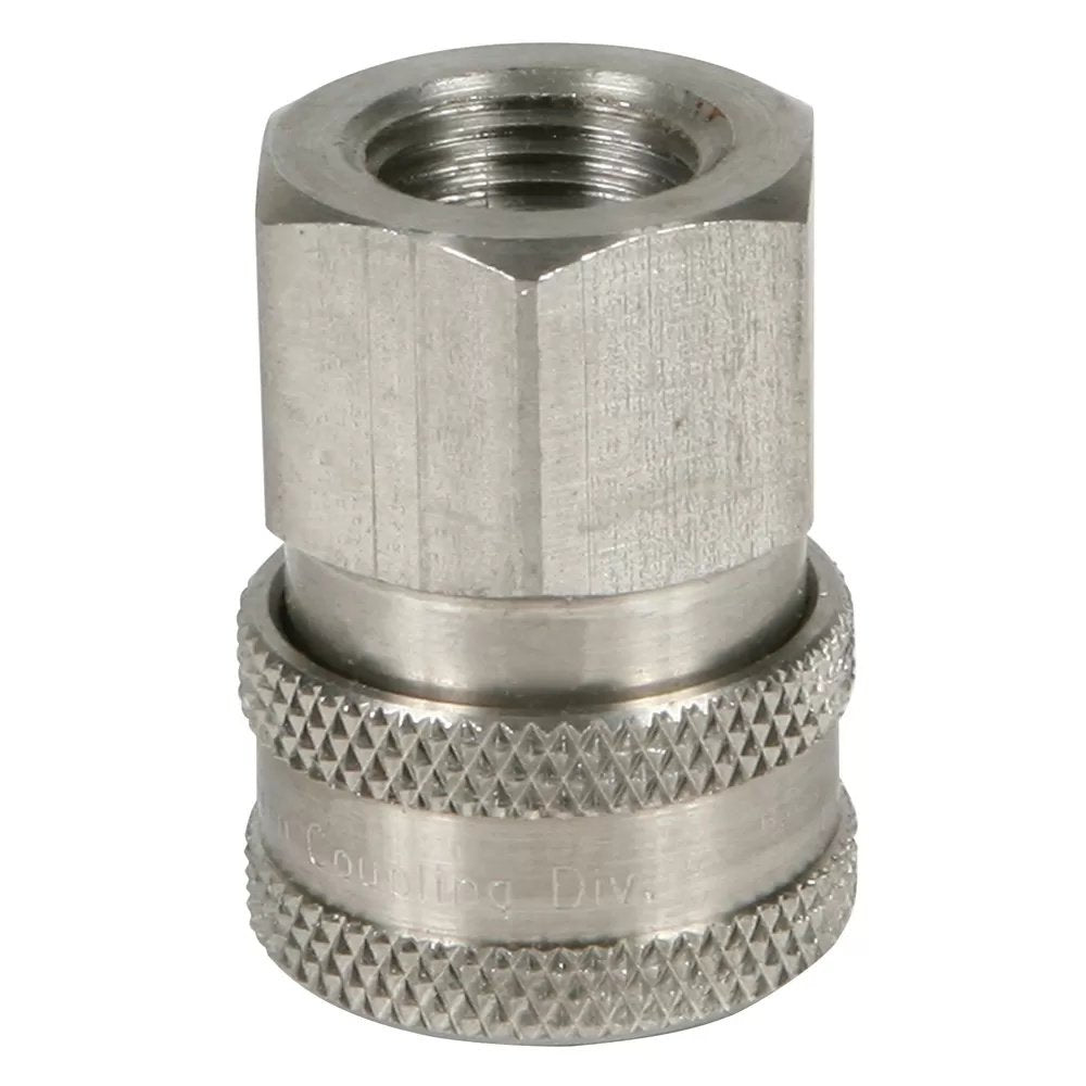 Stainless Steel Socket Female Threads - QC Supply - 