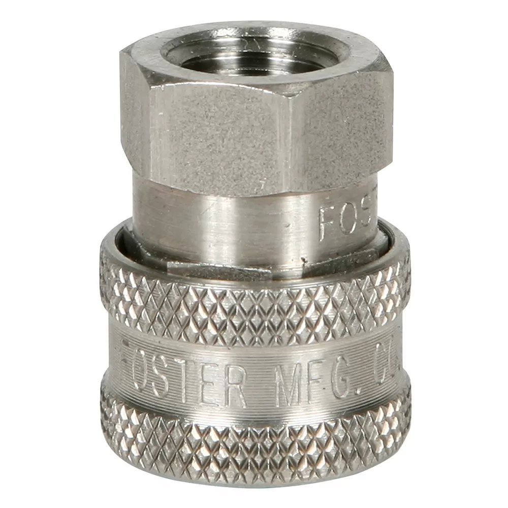 Stainless Steel Socket Female Threads - QC Supply - 