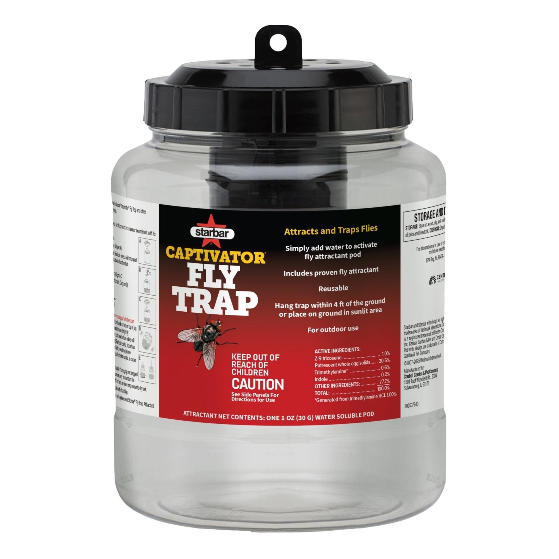 Starbar® Captivator® Fly Trap - QC Supply -