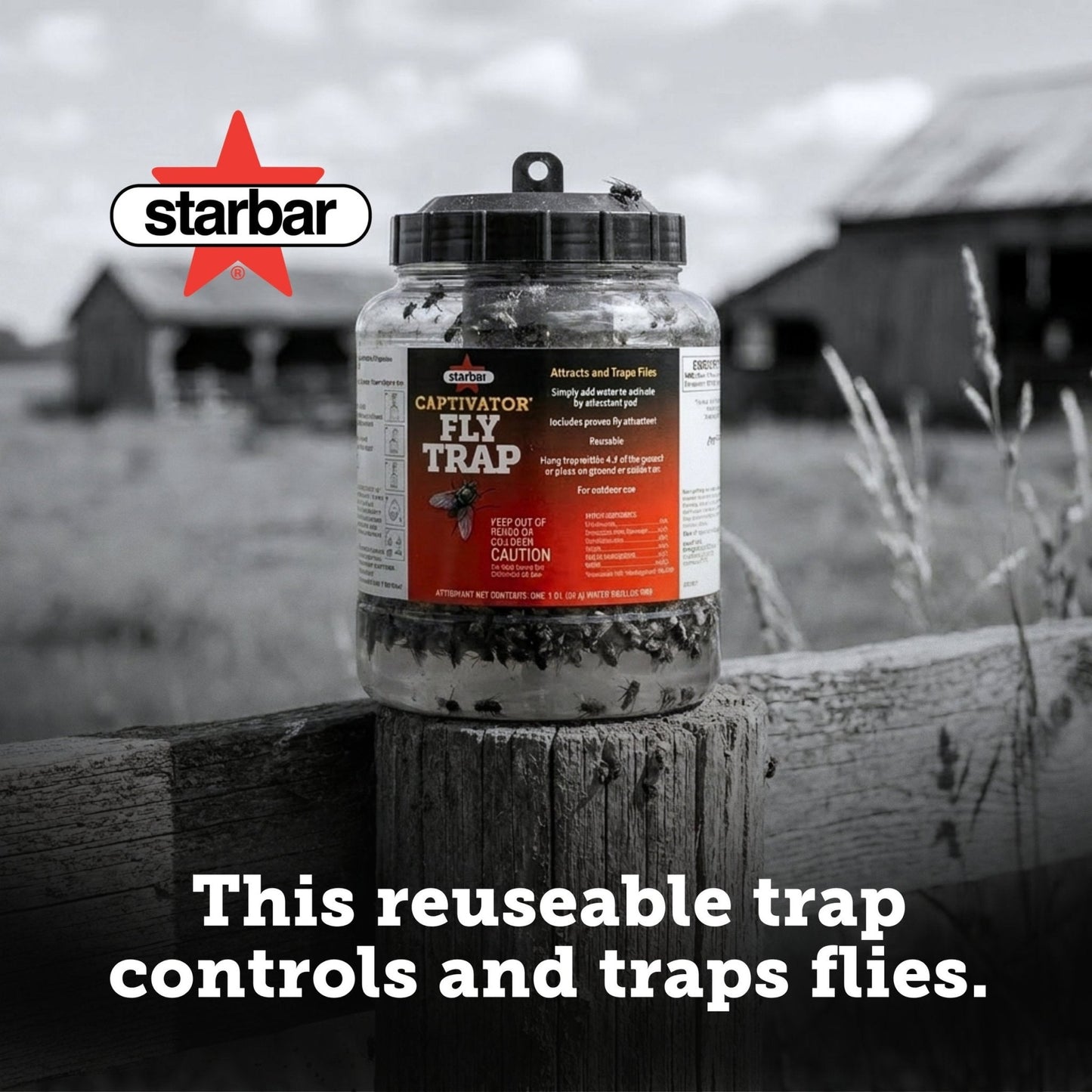 Starbar® Captivator® Fly Trap - QC Supply -