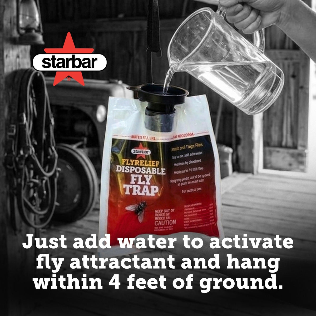 Starbar Fly Relief Disposable Fly Trap - Regular - QC Supply -