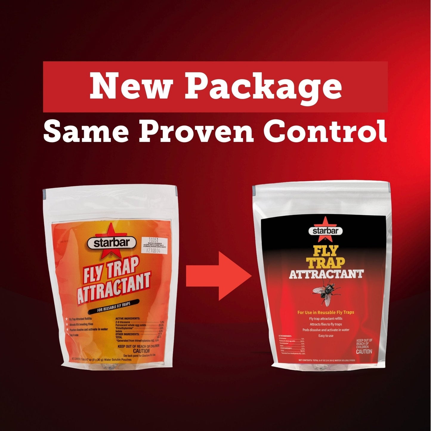 Starbar® Fly Trap Attractant - QC Supply -