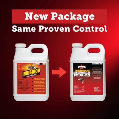 Starbar Inhibidor Insecticidal Pour-On - 2.5 Gal - QC Supply -
