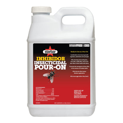 Starbar Inhibidor Insecticidal Pour-On - 2.5 Gal - QC Supply -