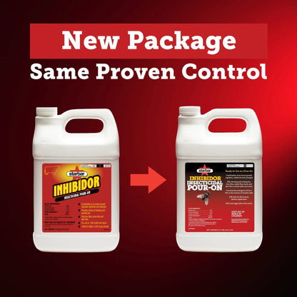 Starbar Inhibidor Insecticidal Pour-On - 64 oz - QC Supply -