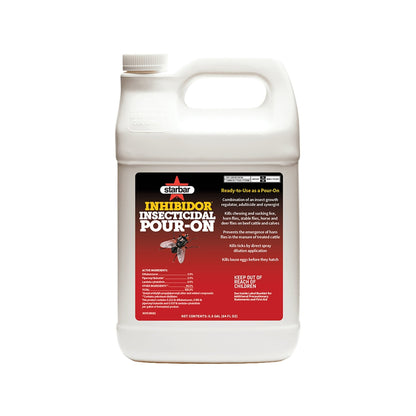 Starbar Inhibidor Insecticidal Pour-On - 64 oz - QC Supply -