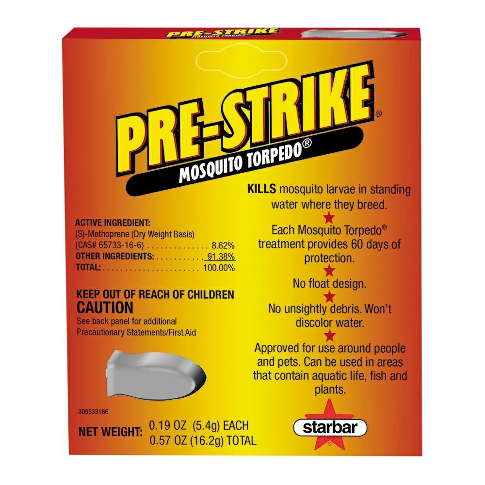 Starbar® Pre - Strike® Mosquito Torpedo® - QC Supply - 