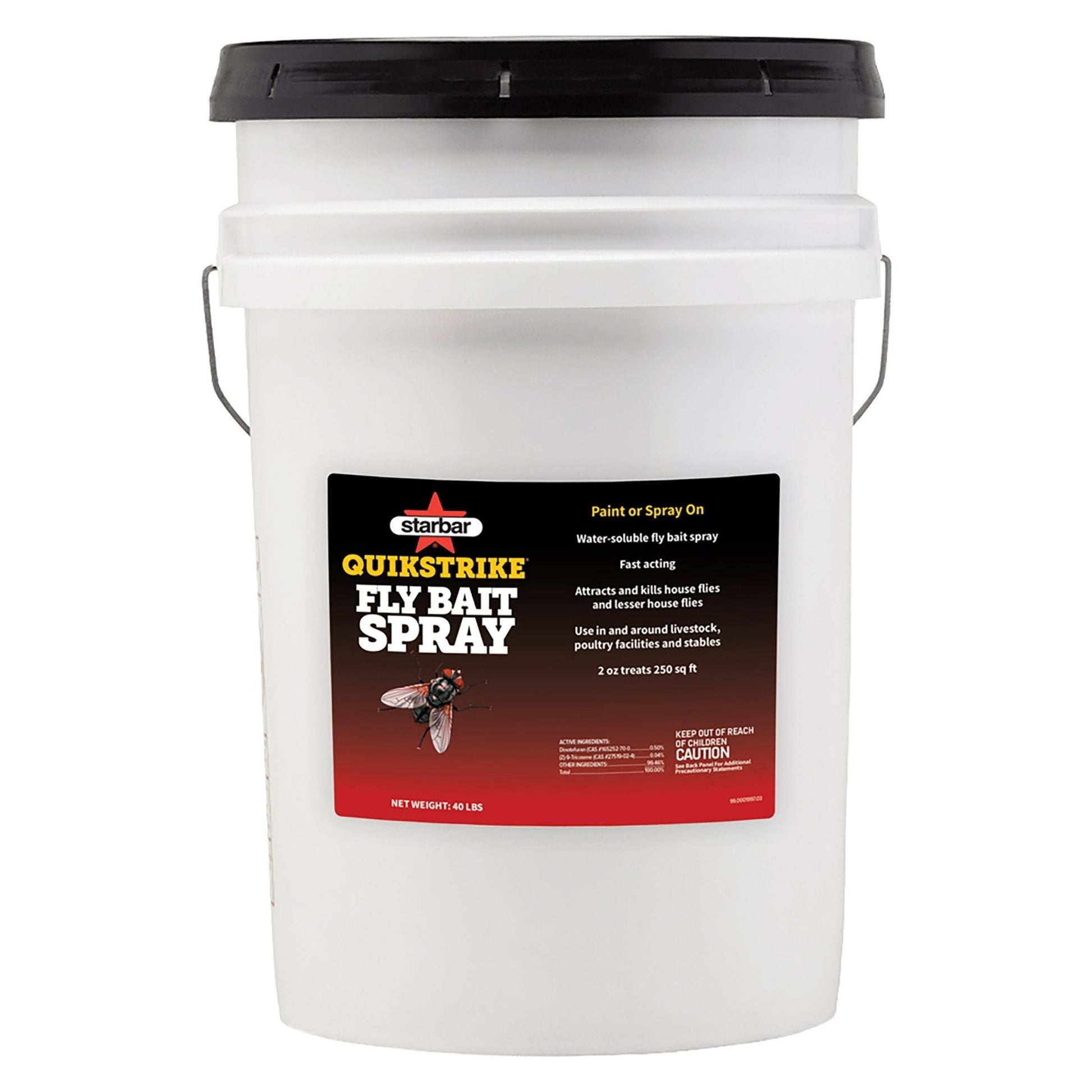 Starbar® QuikStrike® Fly Bait Spray - 40 lb Pail - QC Supply -