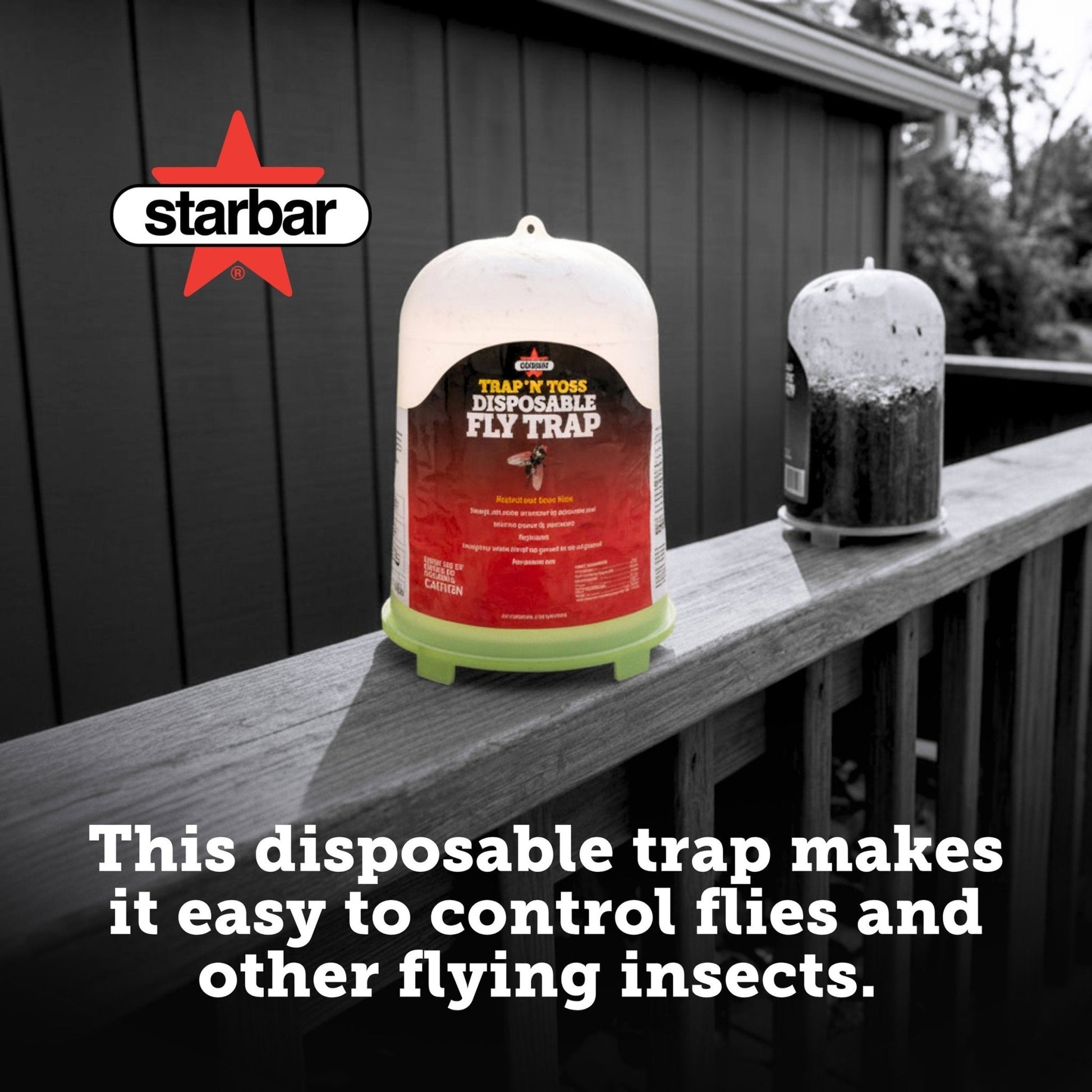 Starbar® Trap N Toss™ Disposable Fly Trap - QC Supply -