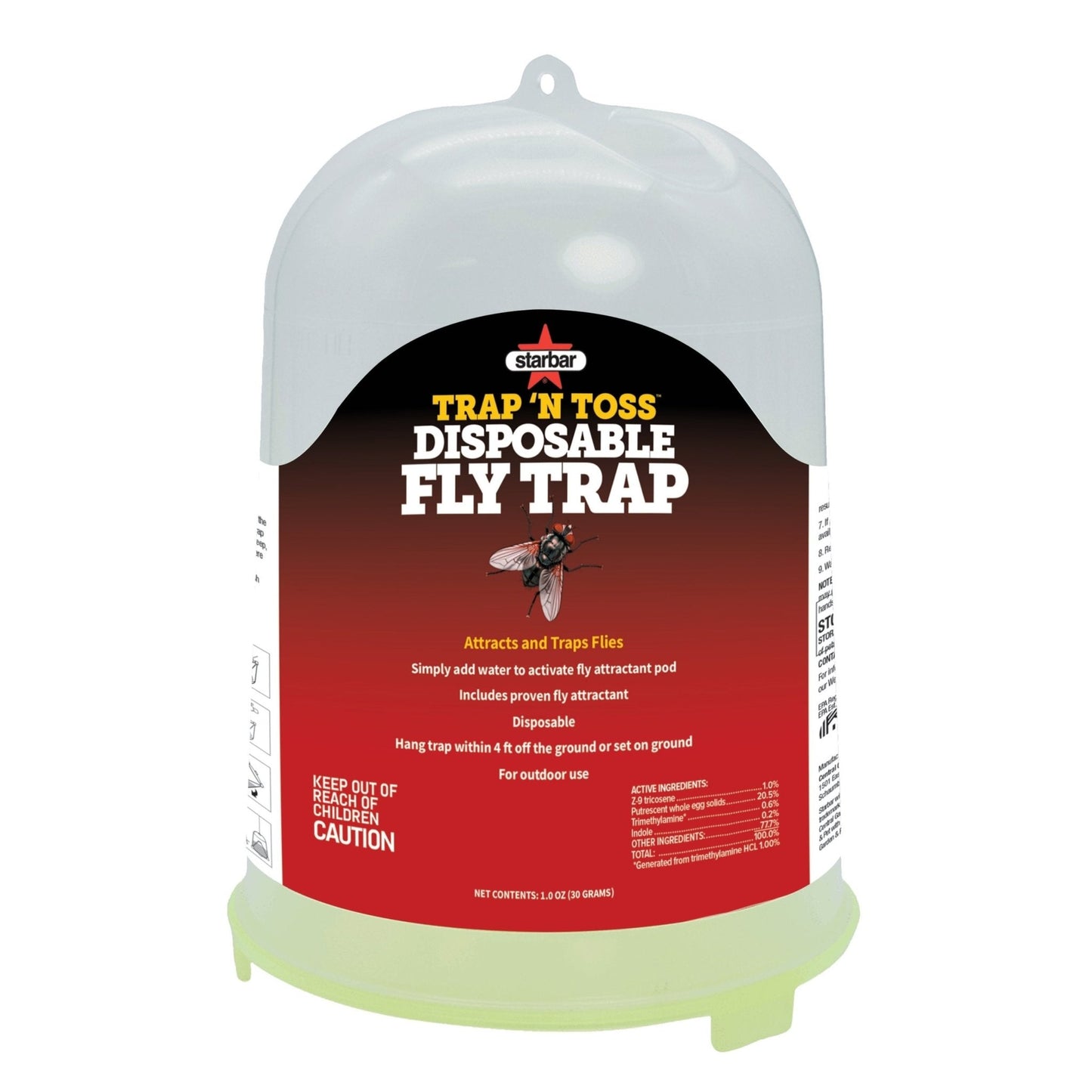 Starbar® Trap N Toss™ Disposable Fly Trap - QC Supply -