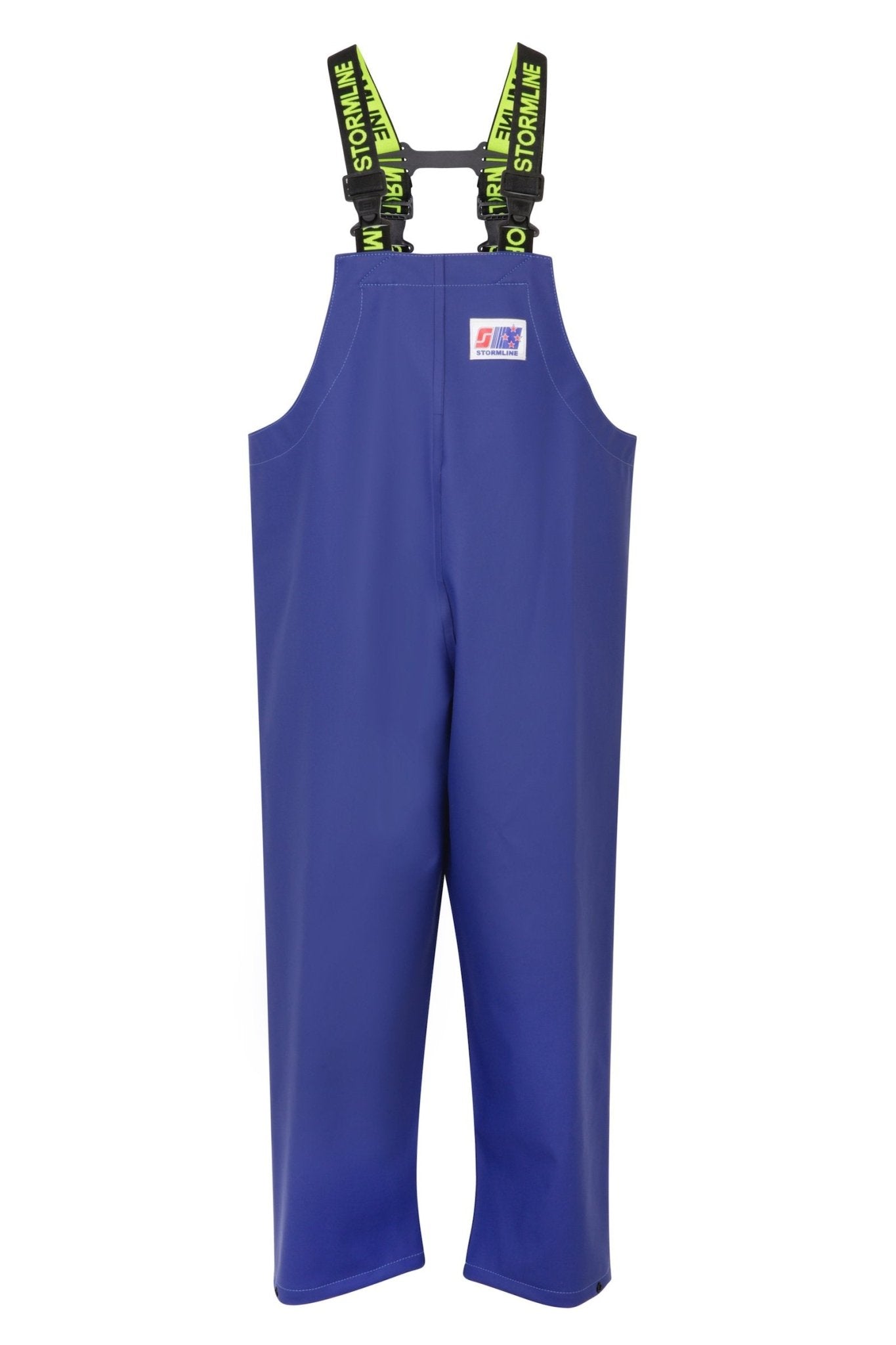 Stormtex 669B Midweight PVC Waterproof Workwear Bib and Brace, Blue - QC Supply - 