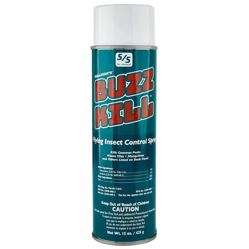 Sullivan's Buzz Kill Fly Control Spray - QC Supply - 
