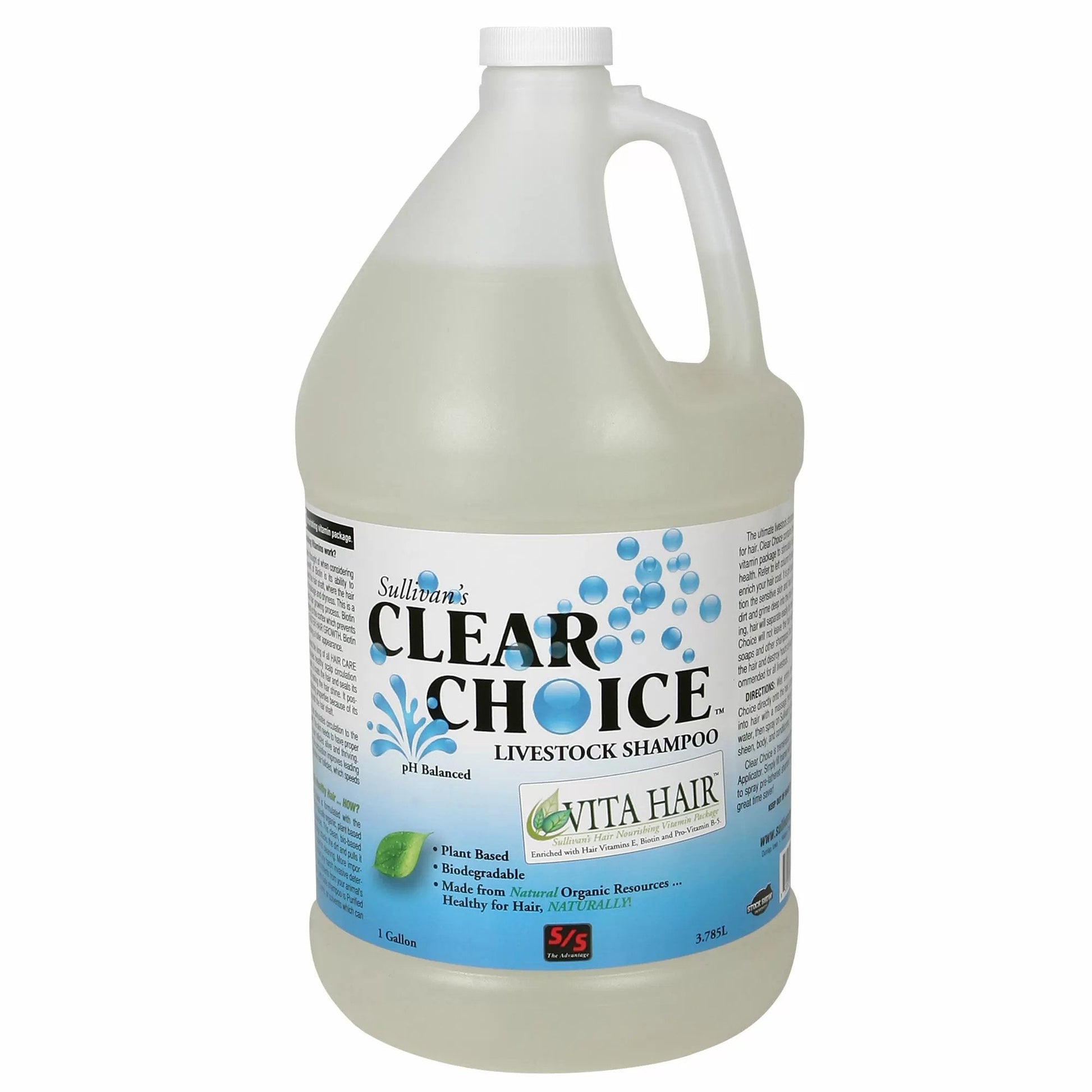Sullivan's Clear Choice™ Livestock Shampoo - Gal. - QC Supply - 