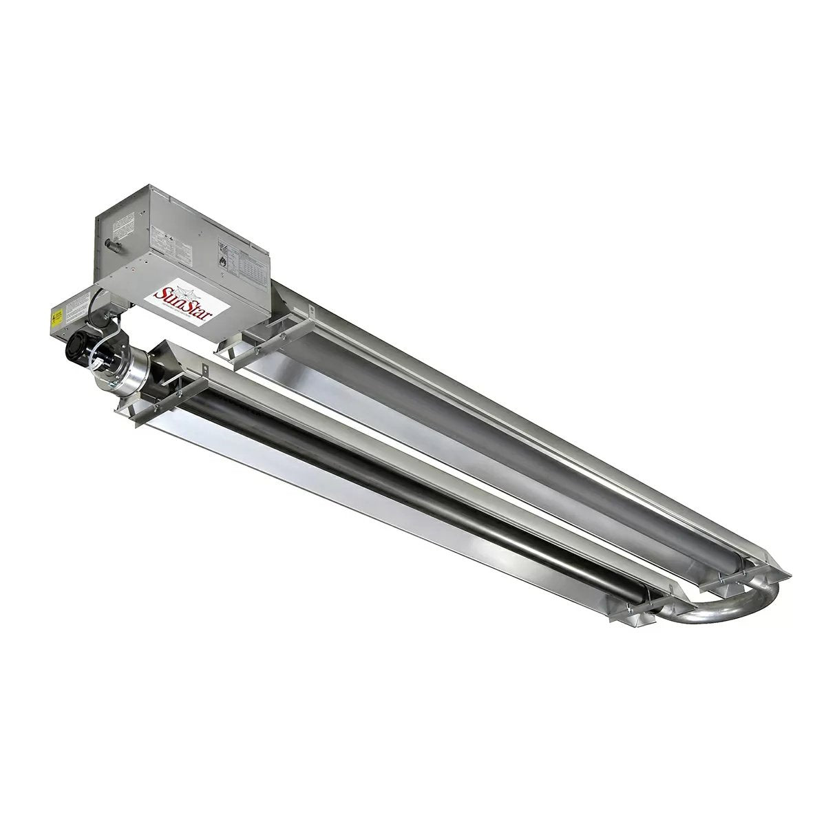 SunStar® Infrared Tube Heater - SIU Series - 75,000 BTU - 20' Tube - QC Supply - 