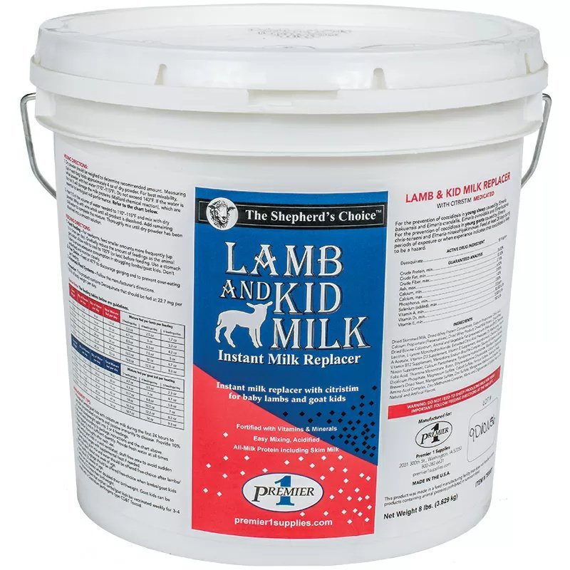 The Shepherd's Choice Lamb & Kid Instant Milk Replacer - 8 lb Pail - QC Supply - 