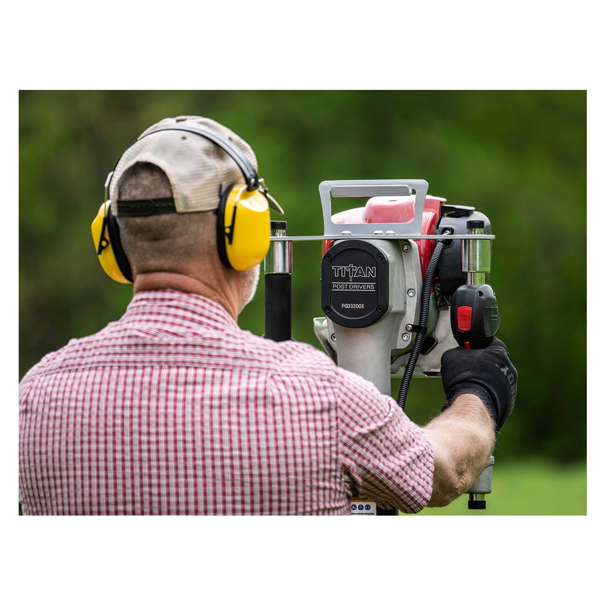 Titan PGD3200X Gas Powered Post Driver - QC Supply - 