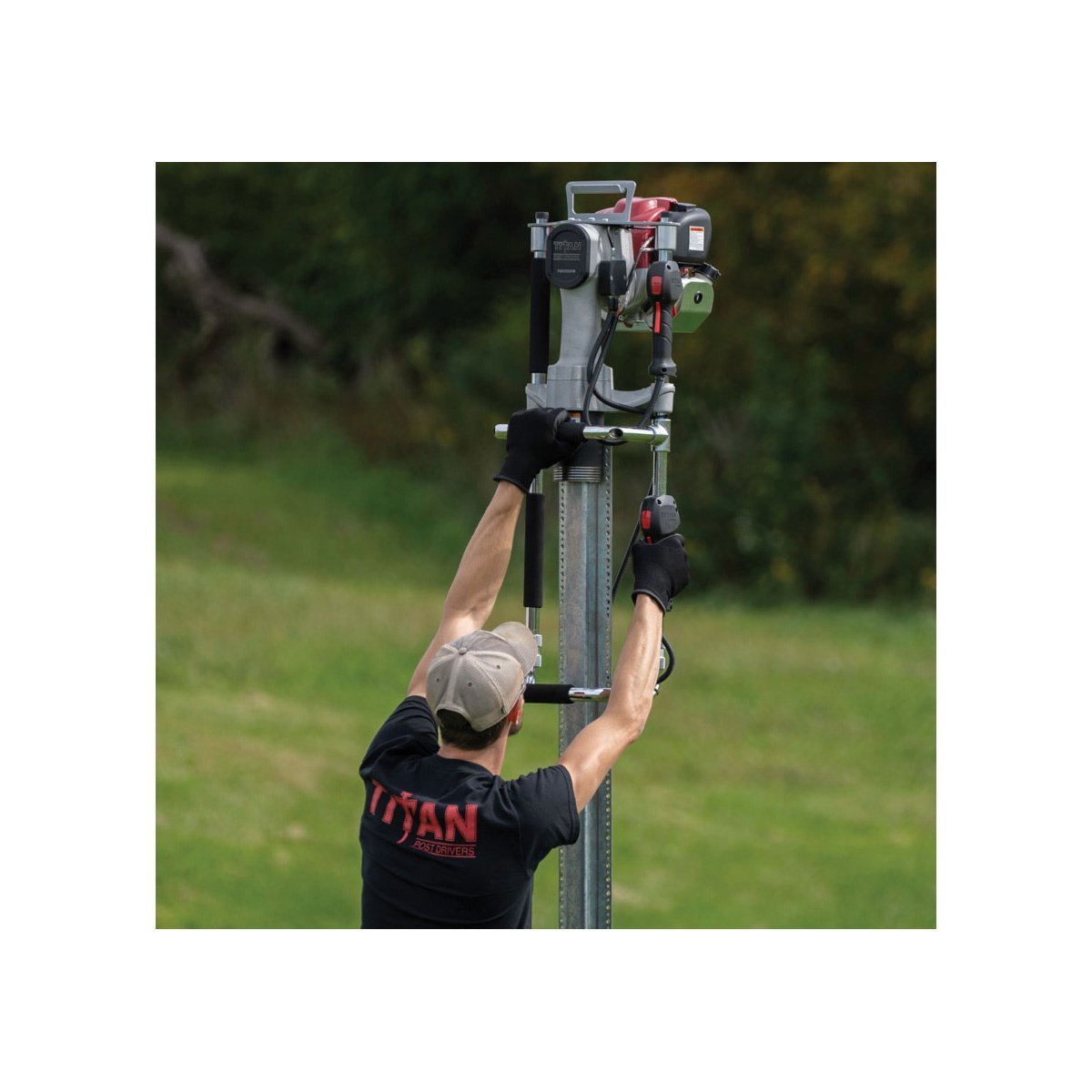Titan PGD3200XPM Gas Powered Post Driver - QC Supply - 