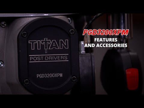 Titan PGD3200XPM Gas Powered Post Driver - QC Supply - 