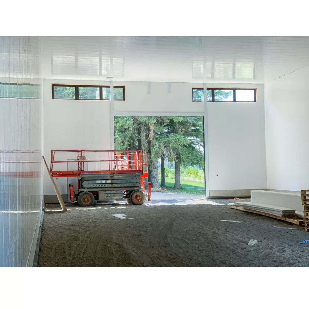 Trusscore Wall & Ceiling Trim Gray - 45°H Channel 10' - QC Supply - 