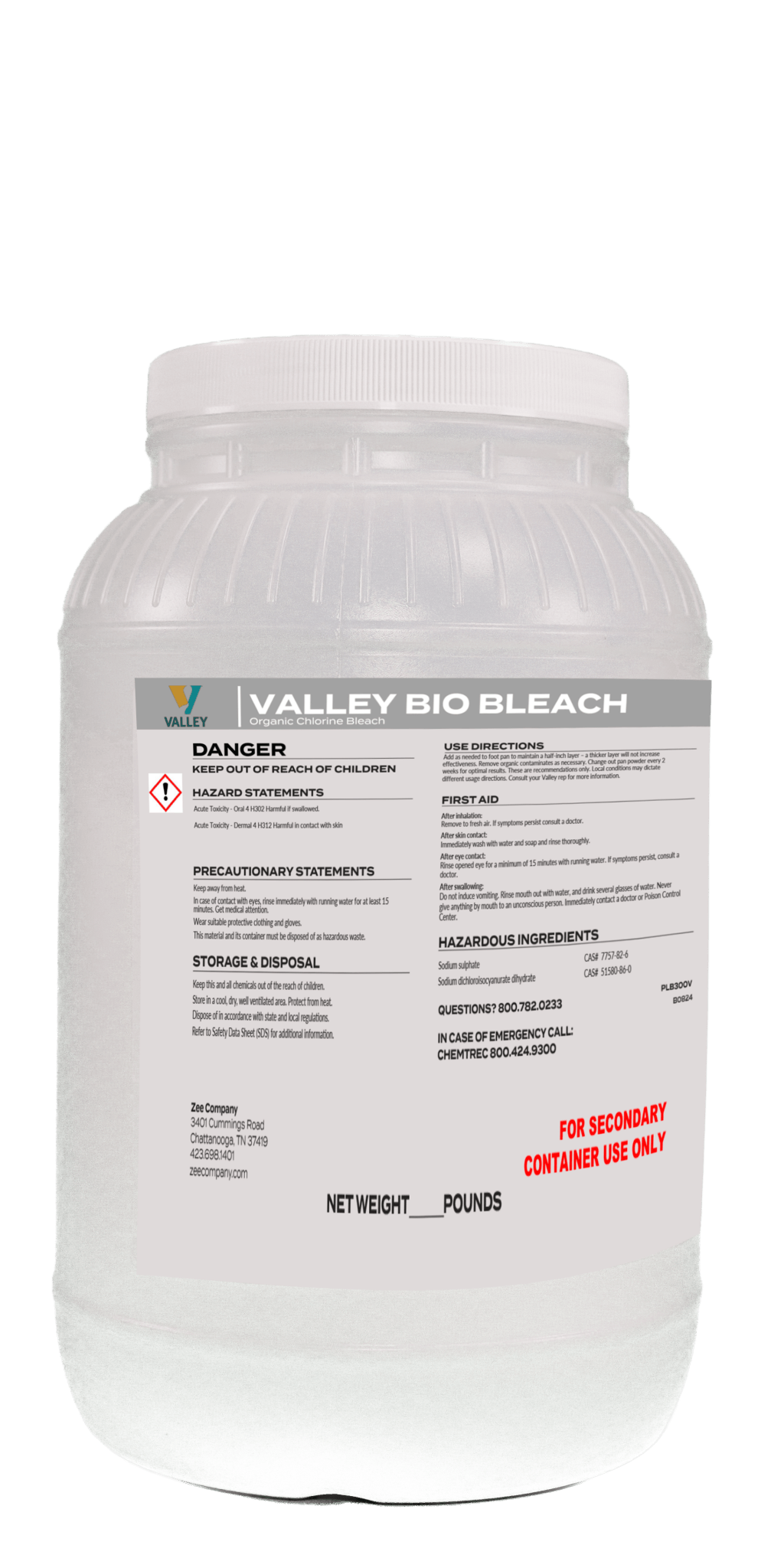 Valley Bio Bleach - QC Supply -