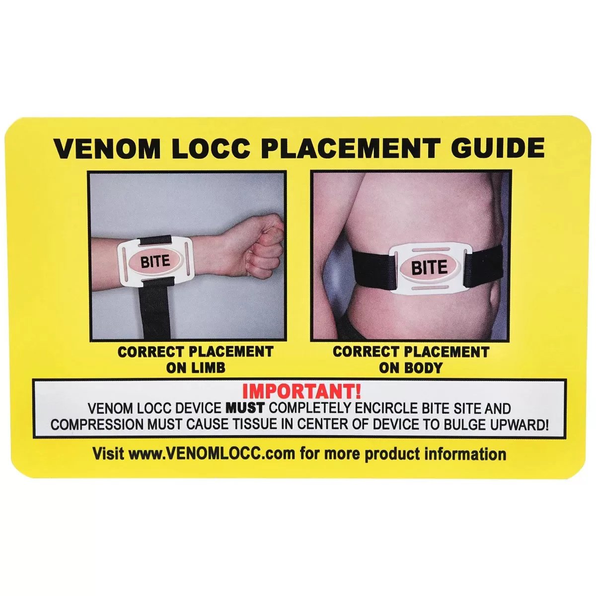 VENOM LOCC™ Snakebite Kit - QC Supply - 