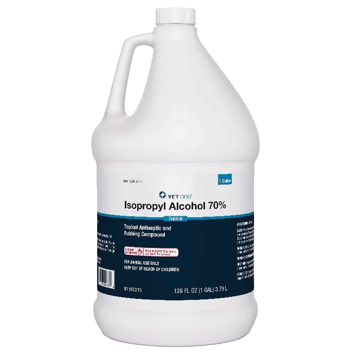VetOne® Isopropyl Alcohol 70% - Case of [4] Gallon Bottles - QC Supply - 