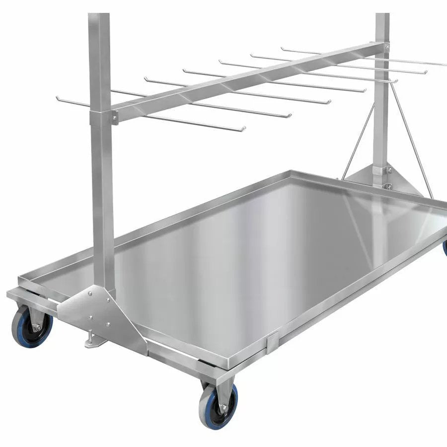 Wachsen Stainless Steel Hanging 3 Level Cart - QC Supply - 