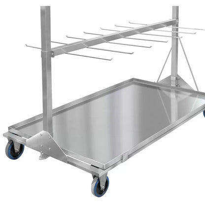 Wachsen Stainless Steel Hanging 3 Level Cart - QC Supply - 