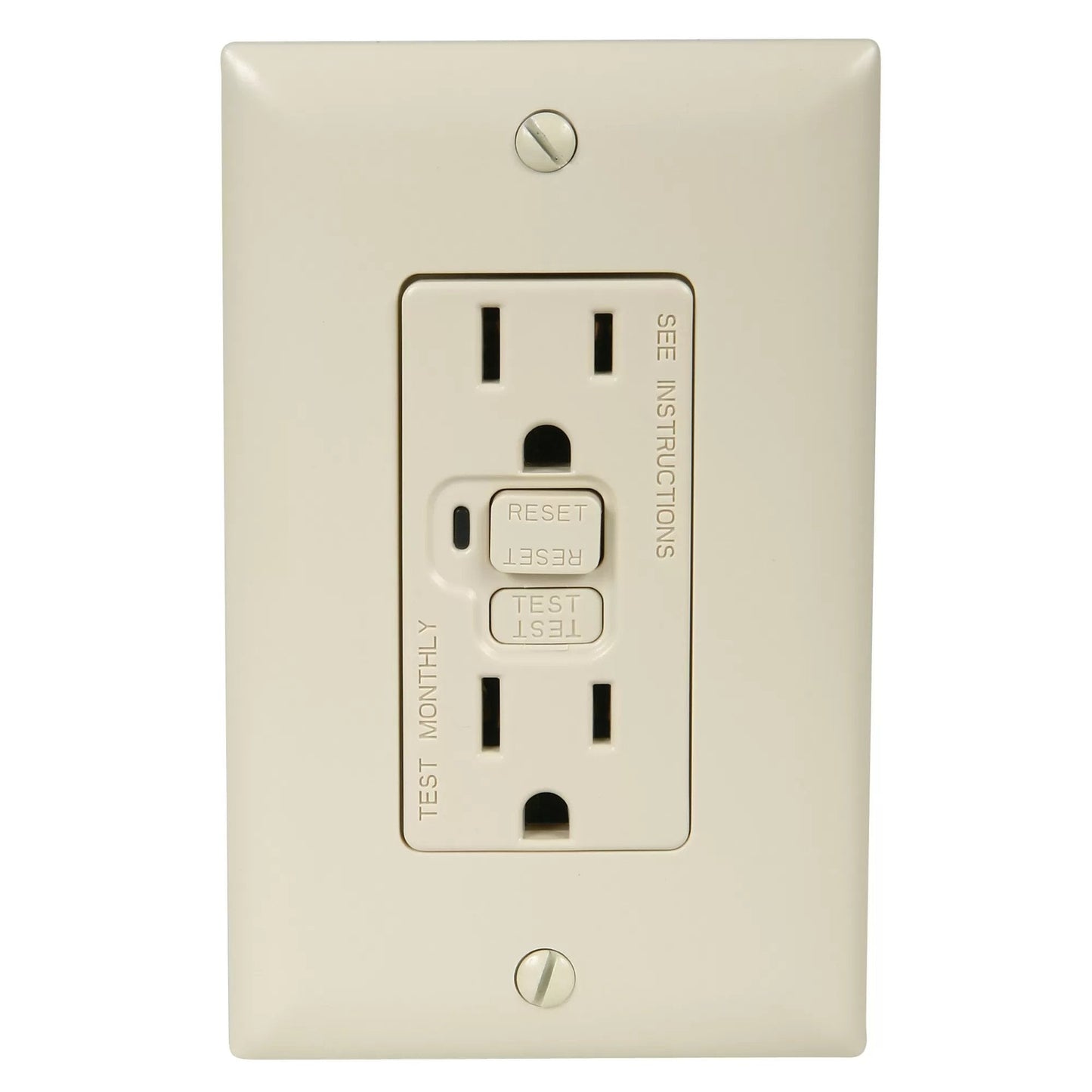 Wall Receptacles - 15 Amp GFCI - UL Listed - QC Supply - 